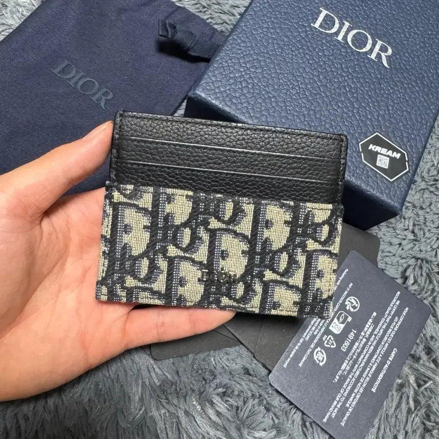 [BUNJANG] Dior Oblique Card Wallet / [24-25년식/풀구성]디올 오블리크 카드지갑
