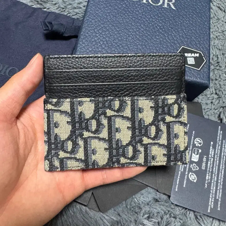 [BUNJANG] Dior Oblique Card Wallet / [24-25년식/풀구성]디올 오블리크 카드지갑