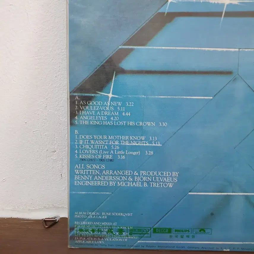 [BUNJANG] ABBA Voulez-Vous LP Album / 미개봉  ABBA Voulez-Vous LP  성음