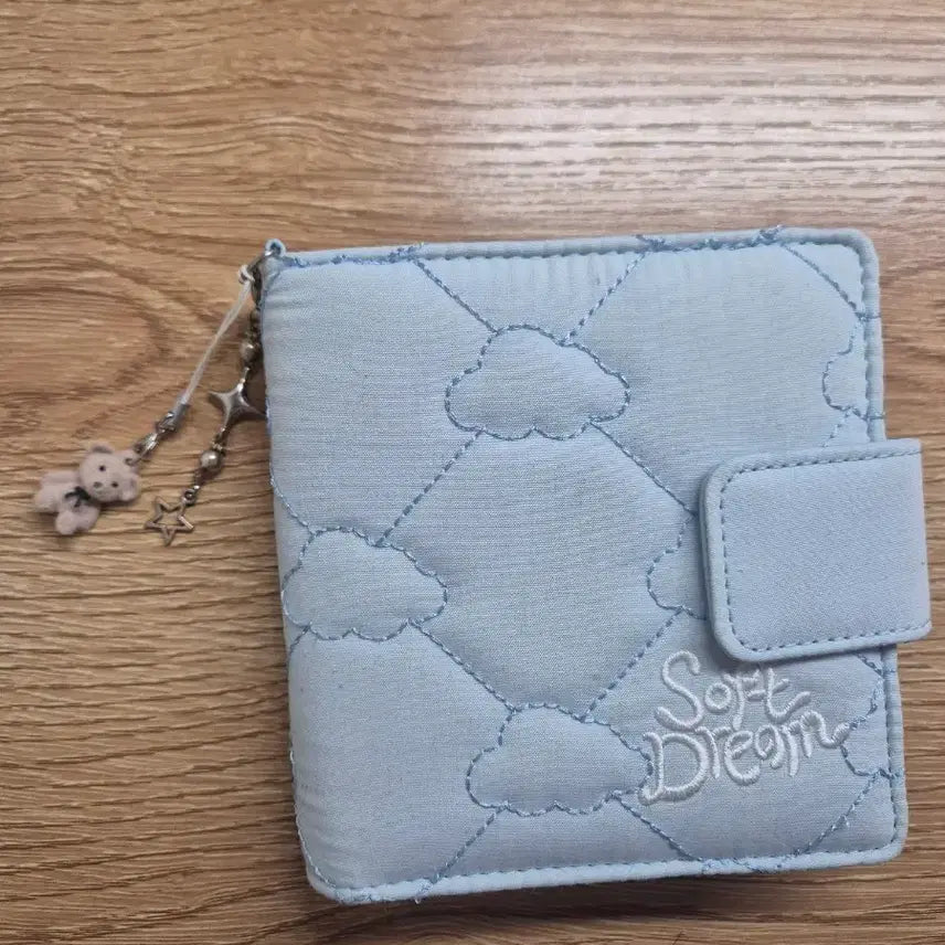 [BUNJANG] Cloud Quilted 3-Ring Binder / 구름 퀼팅 1단 3공바인더