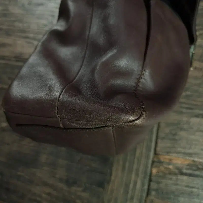 [BUNJANG] Lanvin Vintage Leather Two-Way Cross Tote Bag / 랑방 빈티지 레더 투웨이 크로스 토트백 P01603