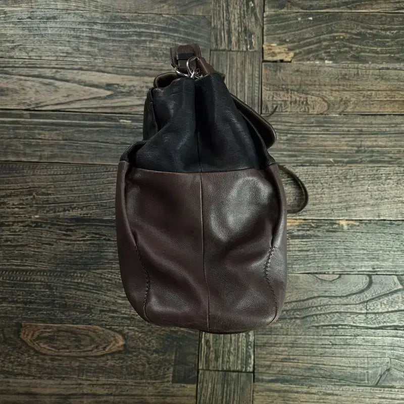 [BUNJANG] Lanvin Vintage Leather Two-Way Cross Tote Bag / 랑방 빈티지 레더 투웨이 크로스 토트백 P01603