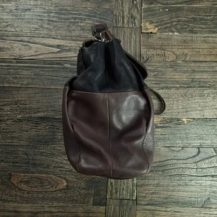 [BUNJANG] Lanvin Vintage Leather Two-Way Cross Tote Bag / 랑방 빈티지 레더 투웨이 크로스 토트백 P01603