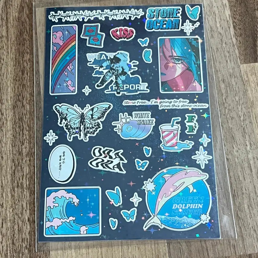 [SOLD OUT] 죠죠의 기묘한 모험 죠죠 비공굿 스티커 판매합니다