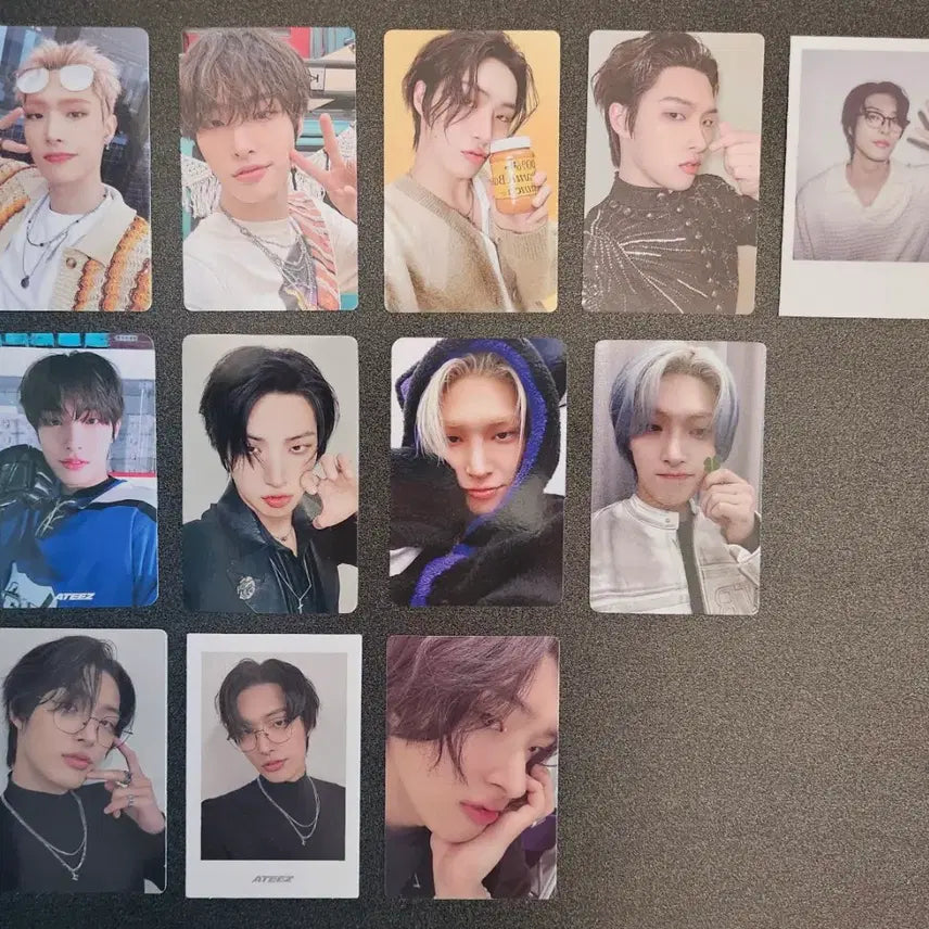 [BUNJANG] ATEEZ Mingi POB Photocard Bundle Set / 에이티즈 민기 미공포 특전 포카 모음 일괄 양도 뱃지 서비스