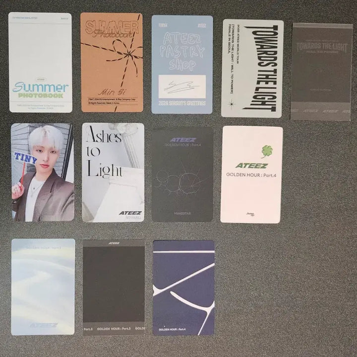 [BUNJANG] ATEEZ Mingi POB Photocard Bundle Set / 에이티즈 민기 미공포 특전 포카 모음 일괄 양도 뱃지 서비스