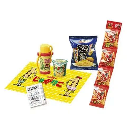 [BUNJANG] Re-Ment Calbee 4 Shrimp Chips Miniature / 리멘트 나와 가루비 4번 새우깡 과자 푸치샘플