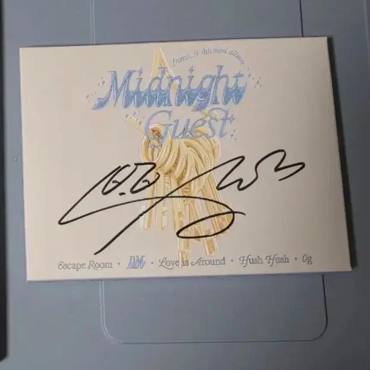 [BUNJANG] fromis_9 Baek Jiheon Signed Album / 프로미스나인 백지헌 싸인앨범 엠넷플러스머치