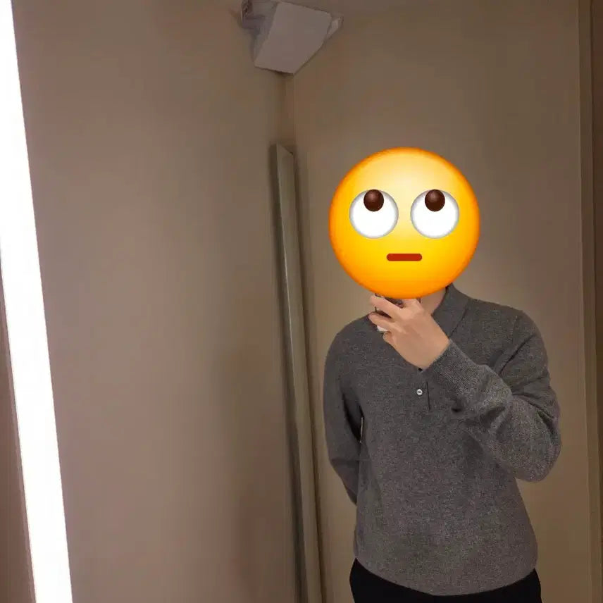 [BUNJANG] COS Cashmere Polo Shirt / COS 코스 캐시미어 폴로셔츠