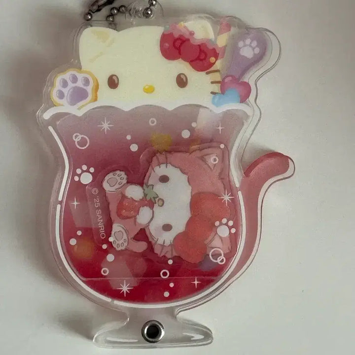 [BUNJANG] Kitty Acrylic Keychain / 키티 아크릴 키링 가챠