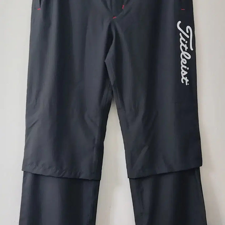 [BUNJANG] Titleist L Poly Woven Golf Windbreaker / Rain Pants - Black / 타이틀리스트 L 폴리 우븐 골프바람막이/레인 팬츠. BK. A.