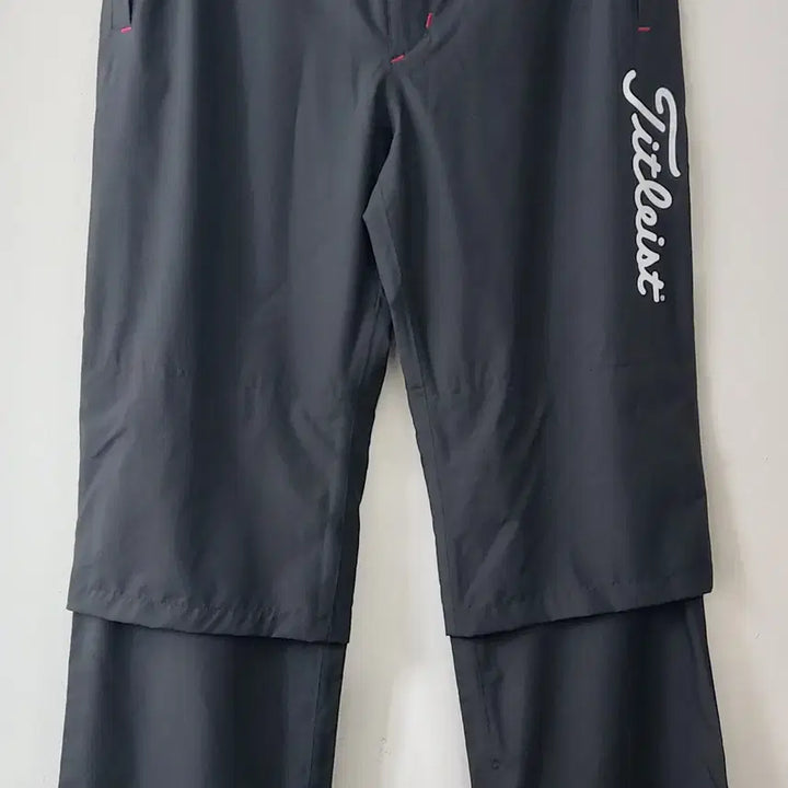 [BUNJANG] Titleist L Poly Woven Golf Windbreaker / Rain Pants - Black / 타이틀리스트 L 폴리 우븐 골프바람막이/레인 팬츠. BK. A.