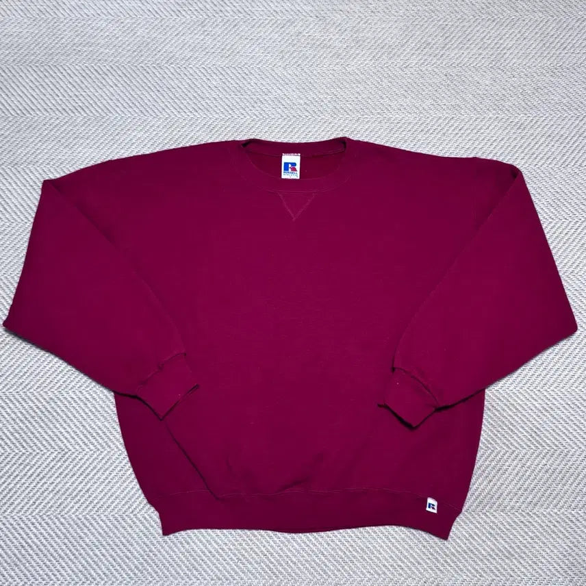 [BUNJANG] Russell Athletic Red Vintage Sweatshirt / (XL) 00s 빈티지 러셀 애슬레틱 레드 맨투맨