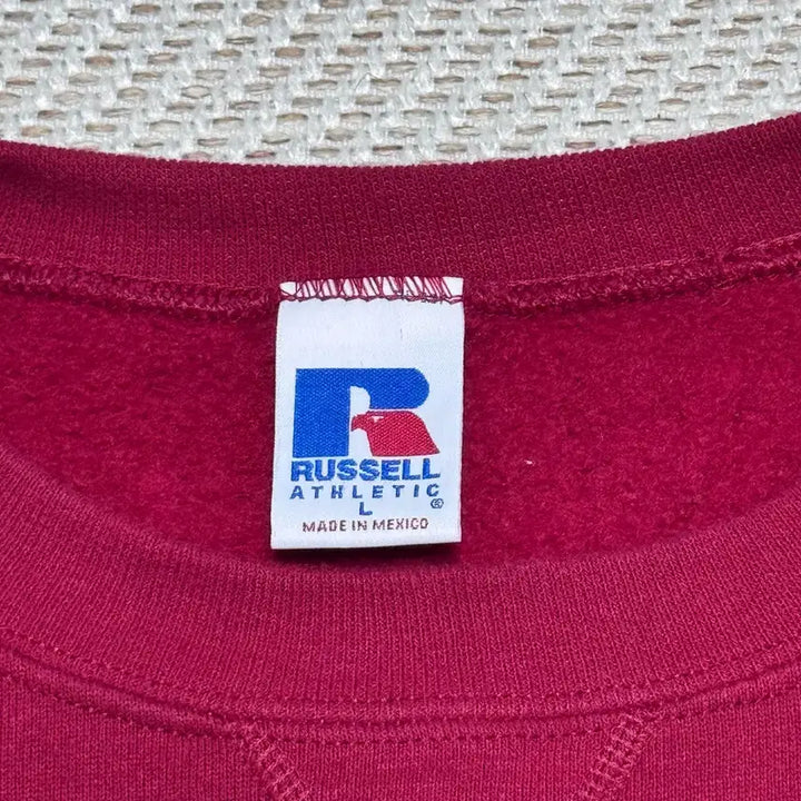 [BUNJANG] Russell Athletic Red Vintage Sweatshirt / (XL) 00s 빈티지 러셀 애슬레틱 레드 맨투맨