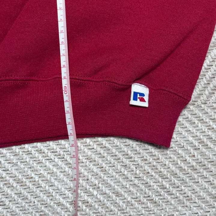 [BUNJANG] Russell Athletic Red Vintage Sweatshirt / (XL) 00s 빈티지 러셀 애슬레틱 레드 맨투맨