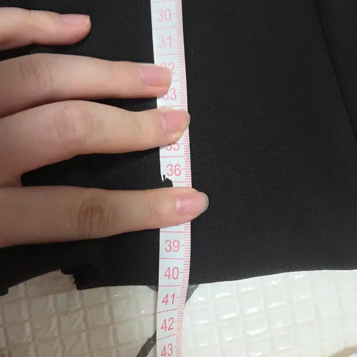 [BUNJANG] Black A-line Skirt / 봄가을용 검은색 A라인 스커트
