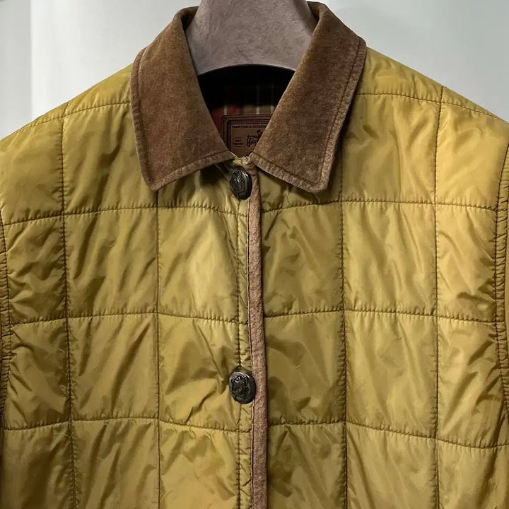 [BUNJANG] Polo Ralph Lauren Suede Plaid Quilted Hunting Jacket / 폴로 랄프로렌 스웨이드 플레이드 퀼팅 카코트 헌팅 자켓