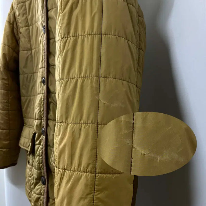 [BUNJANG] Polo Ralph Lauren Suede Plaid Quilted Hunting Jacket / 폴로 랄프로렌 스웨이드 플레이드 퀼팅 카코트 헌팅 자켓