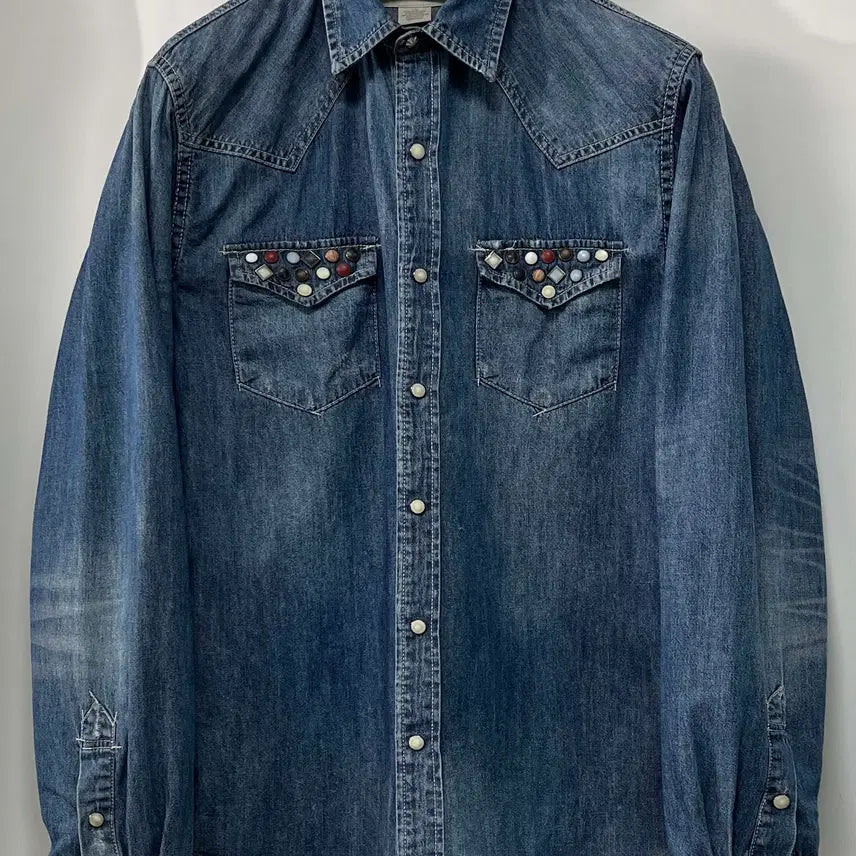 [SOLD OUT] 폴로 랄프로렌 콘초 잼스톤 워시드 사우스 웨스턴 셔츠