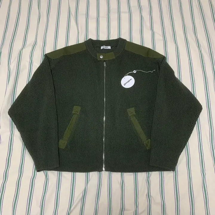 [BUNJANG] Gimaguas Commando Knit Zip-up Jacket / gimaguas 기마구아스 코만도 니트 집업 M