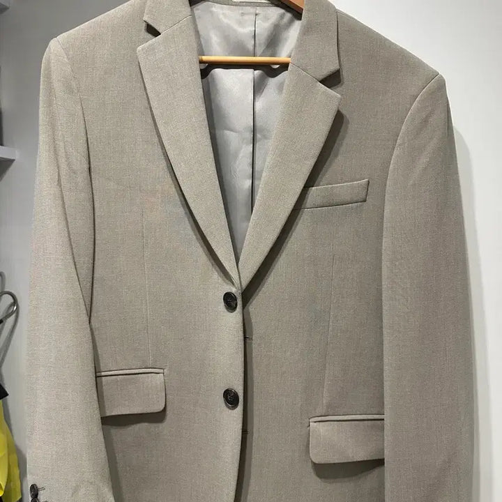 [BUNJANG] They All New Good Fit Blazer Beige Jacket / they 데이 올뉴 굿핏 자켓 블레이저 베이지