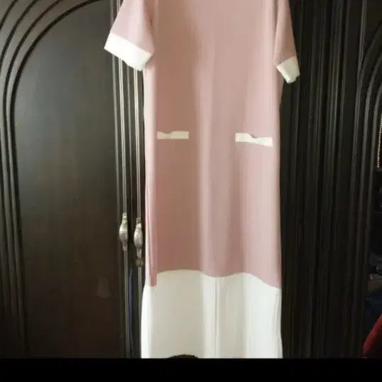 [BUNJANG] Long Pleated Dress / 롱원피스