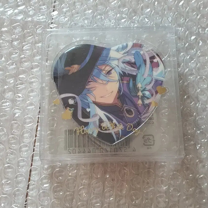 [BUNJANG] Ensemble Stars White Day Wataru Heart Can Badge (Sealed) / 앙스타 화이트데이 하트캔뱃지 와타루 미개봉
