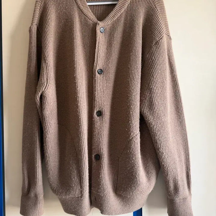 [BUNJANG] Uniform Bridge Brown Knit Cardigan XL / 유니폼브릿지 브라운 니트 가디건 XL