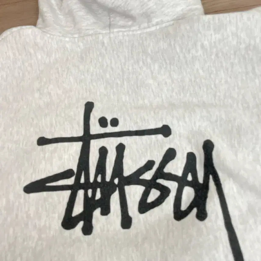 [SOLD OUT] 스투시 에쉬헤더 후드집업 s