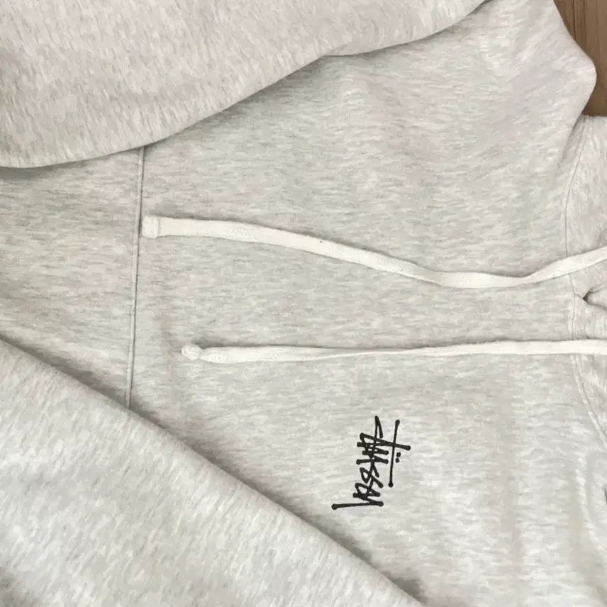 [SOLD OUT] 스투시 에쉬헤더 후드집업 s