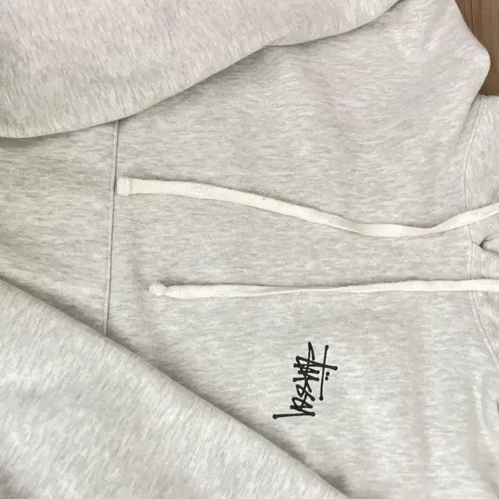 [SOLD OUT] 스투시 에쉬헤더 후드집업 s