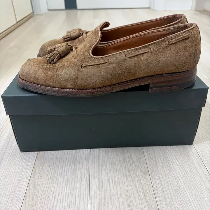 [BUNJANG] Alden 3403 Suede Tassel Loafers US 8.5 D-Width / 알든 3403 스웨이드 테슬 로퍼 US 8.5 발볼 D