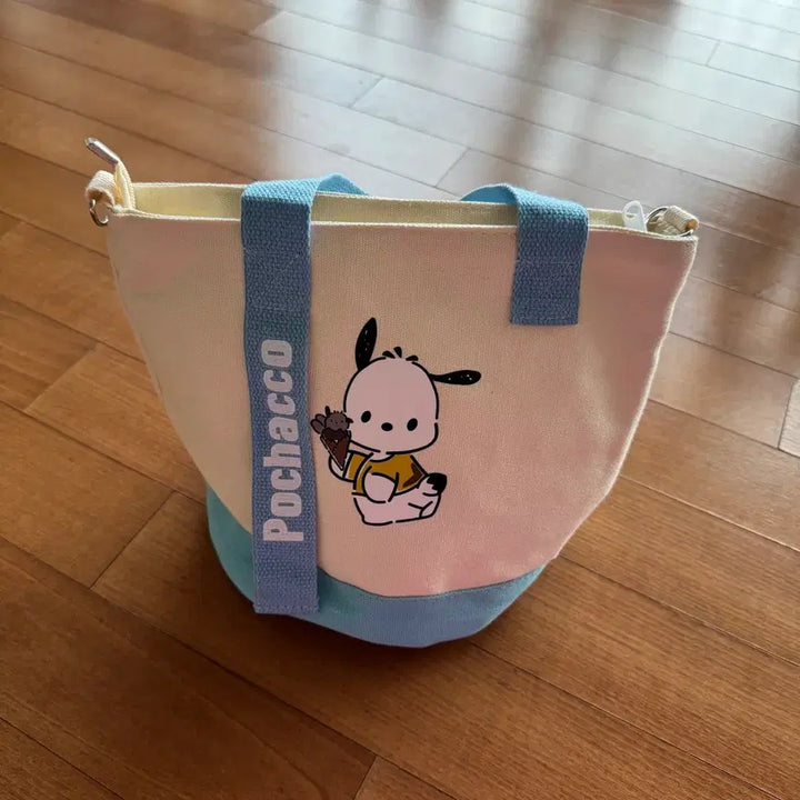 [BUNJANG] Sanrio Pochacco Mini Tote Bag / 산리오 포챠코  포차코 미니 토트백 에코백 새상품