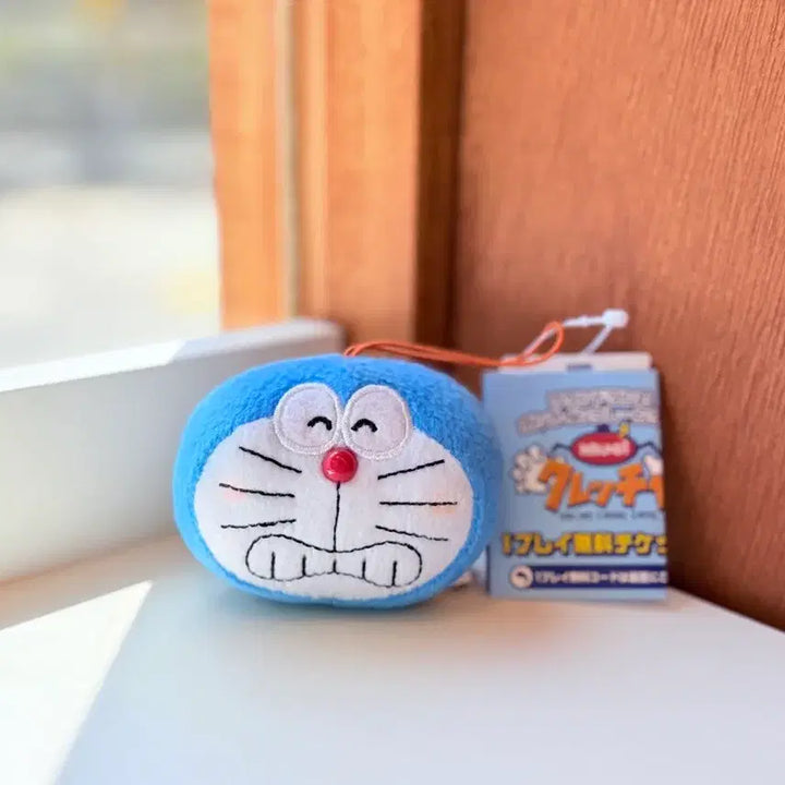 [BUNJANG] Doraemon 50th Anniversary Face Mascot Keyring / 일본 도라에몽 50주년 페이스 마스코트 키링