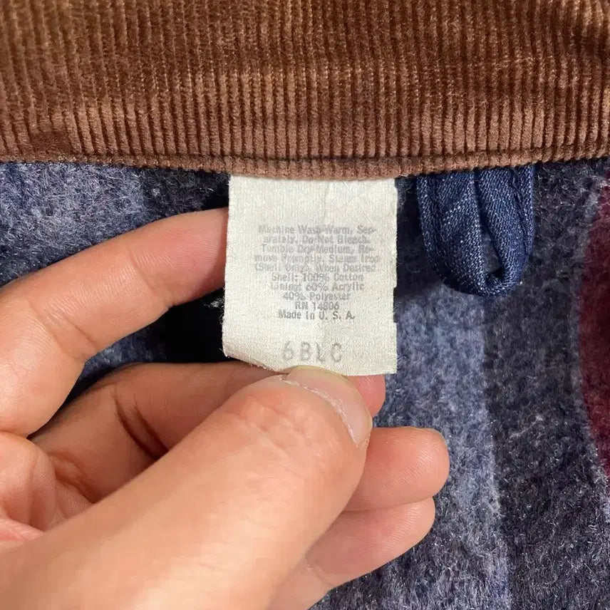 [BUNJANG] Carhartt Chore Jacket 6BLC (Vintage) / 빈티지 칼하트 초어 자켓 6BLC, 42