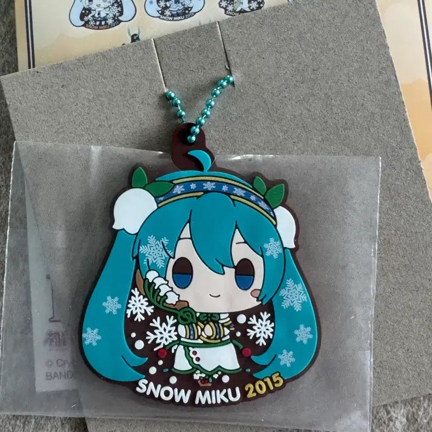 [BUNJANG] Snow Miku 2015 Rubber Strap / 스노우미쿠 2015 러버 스트랩