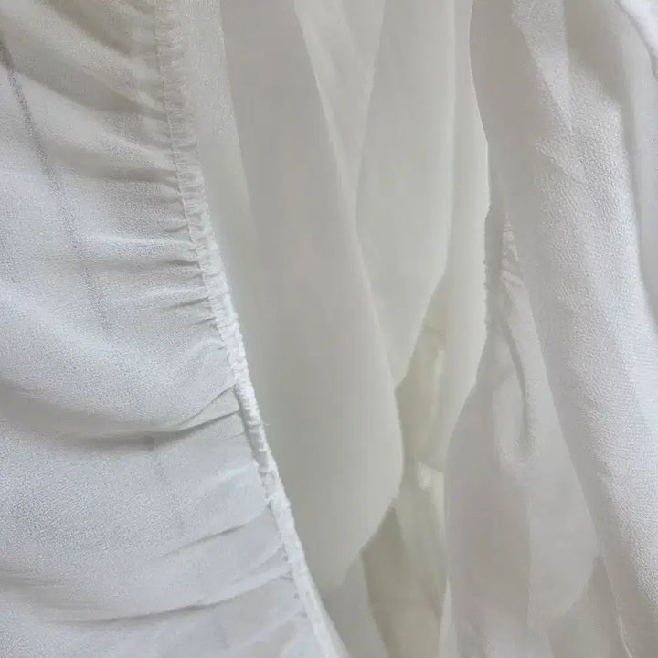[BUNJANG] Chiffon Shirred Ruffle Camisole Dress Set / 쉬폰 셔링 캉캉 나시 원피스 , 이너원피스 세트