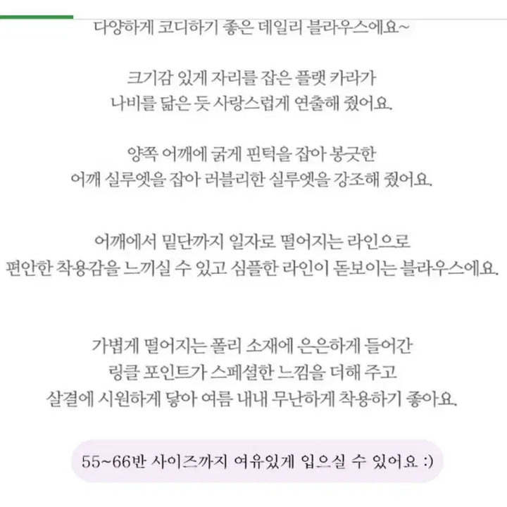 [BUNJANG] Ice Fabric Pintuck Collar Blouse / 핀턱 카라 아이스원단 블라우스 (무료배송)