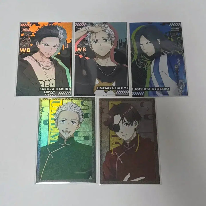 [BUNJANG] Wind Breaker Can Badge &amp; Big Photocard Bundle Set / 윈드 브레이커 캔뱃지 빅포카 세트 일괄 양도