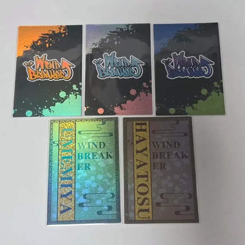 [BUNJANG] Wind Breaker Can Badge &amp; Big Photocard Bundle Set / 윈드 브레이커 캔뱃지 빅포카 세트 일괄 양도