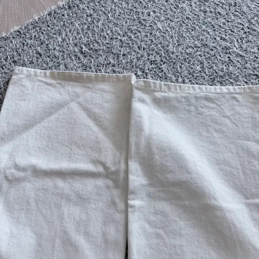 [BUNJANG] KINDAMIE New Jeans Semi-Wide White Jeans S / 카인다미 골반뽕 뉴진스 세미와이드 화이트진 S