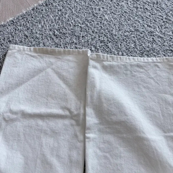 [BUNJANG] KINDAMIE New Jeans Semi-Wide White Jeans S / 카인다미 골반뽕 뉴진스 세미와이드 화이트진 S