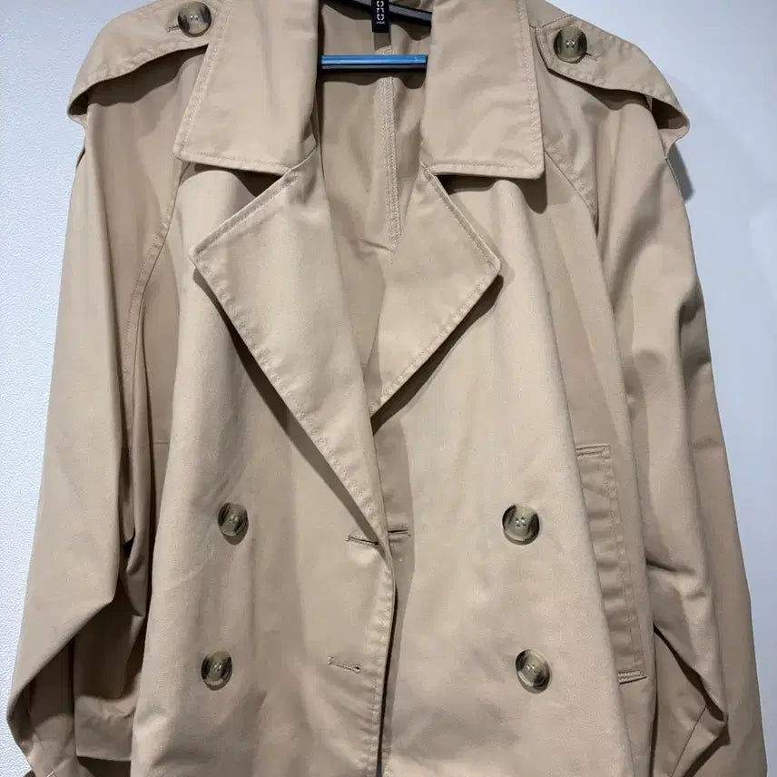 [BUNJANG] H&amp;M Beige Trench Coat / H&amp;M 바바리자켓
