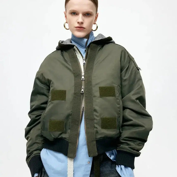 [BUNJANG] Andersson Bell Layered Bomber Jacket / 앤더슨벨 레이어드 봄버