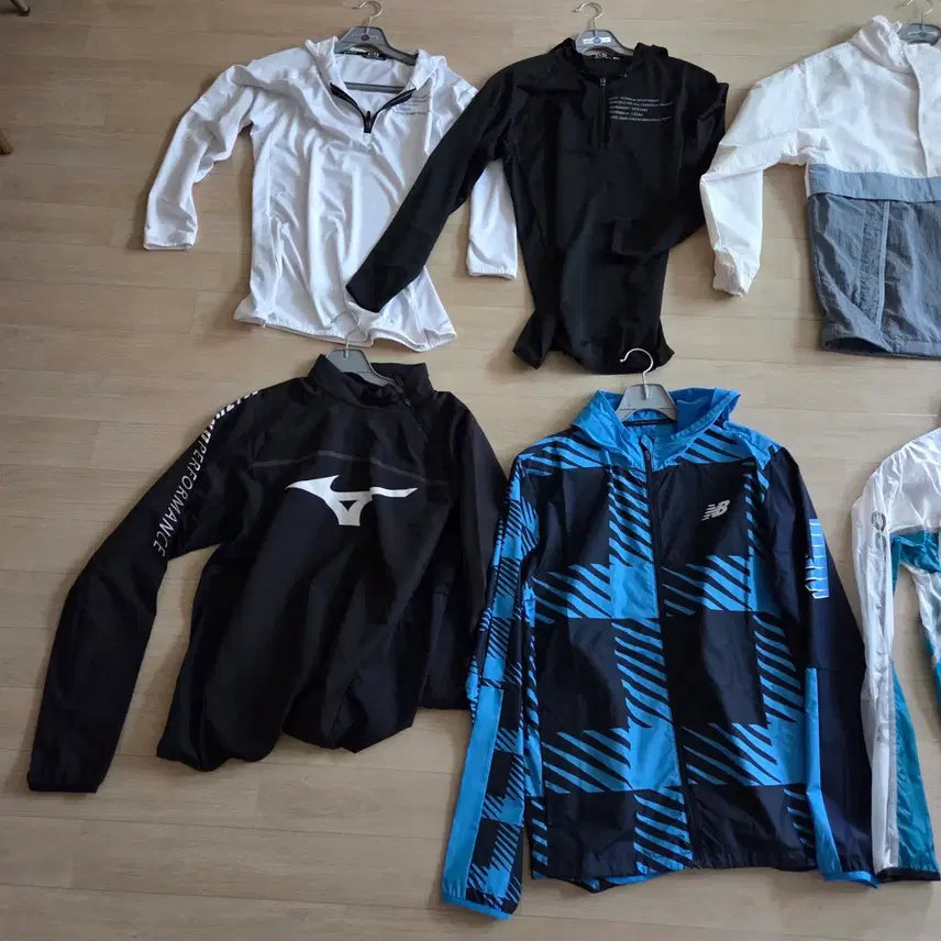 [BUNJANG] Various Brands Windbreaker Bundle Set / 바람막이 자켓 모음 (미즈노/뉴발란스 등) 7벌 일괄
