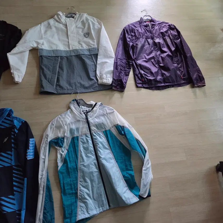 [BUNJANG] Various Brands Windbreaker Bundle Set / 바람막이 자켓 모음 (미즈노/뉴발란스 등) 7벌 일괄