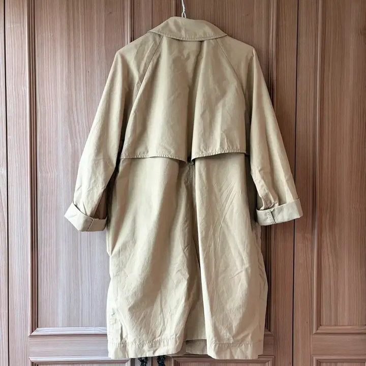 [SOLD OUT] 시슬리 봄 롱 트렌치코트 자켓 베이지 여성 SISLEY