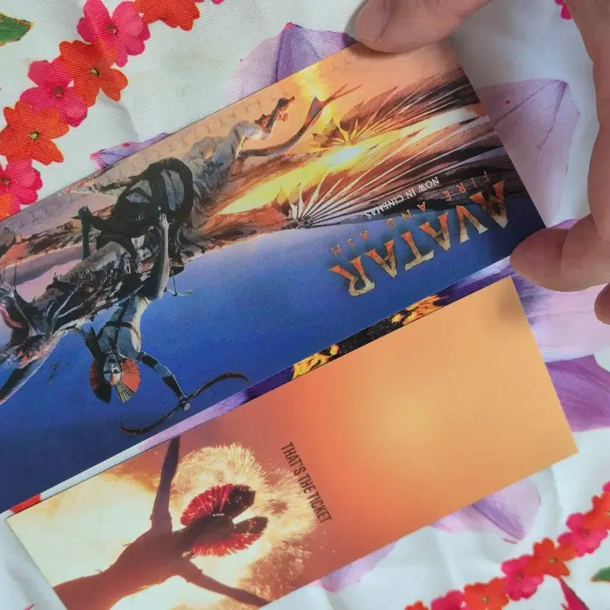 [BUNJANG] CGV Avatar 3 The Fire Reborn Lenticular TTT Ticket / CGV 아바타3 불과재 렌티큘러 TTT 티켓 판매