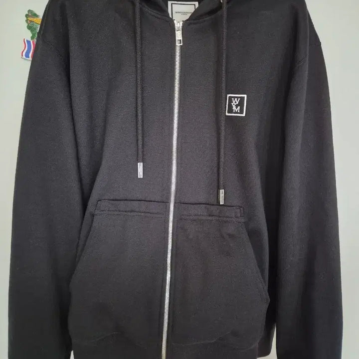 [BUNJANG] Wooyoungmi Black Hooded Zip-up [Size 48] / 우영미 블랙 후드집업[48]