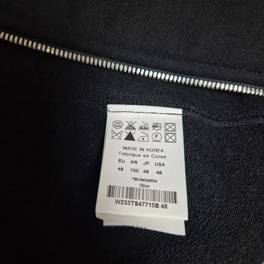 [BUNJANG] Wooyoungmi Black Hooded Zip-up [Size 48] / 우영미 블랙 후드집업[48]